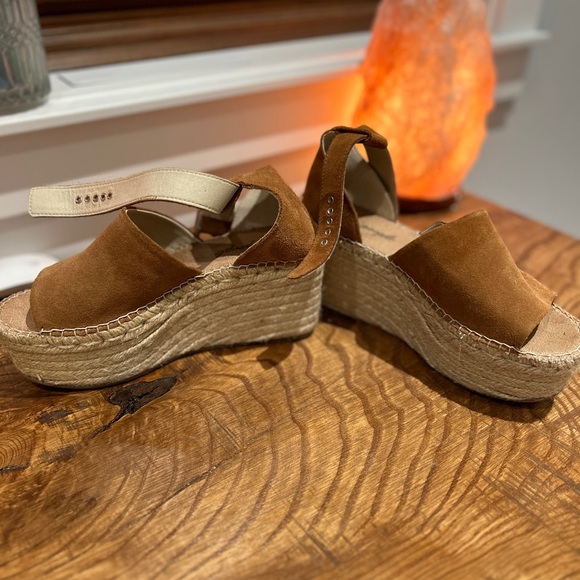 Platform suede sandal - Free People - Picture 3 of 9